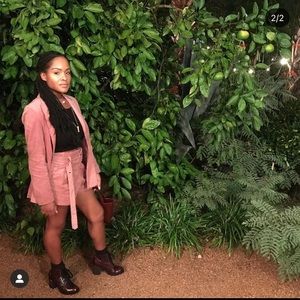 Dusty Pink Short Set